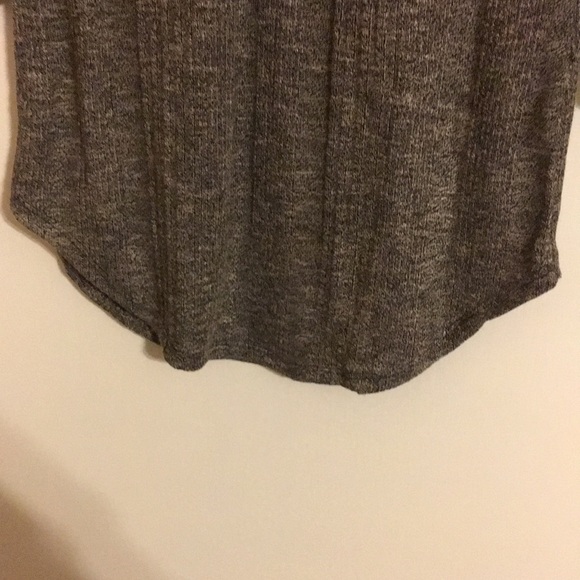 Gray long sleeve dress - Picture 4 of 5